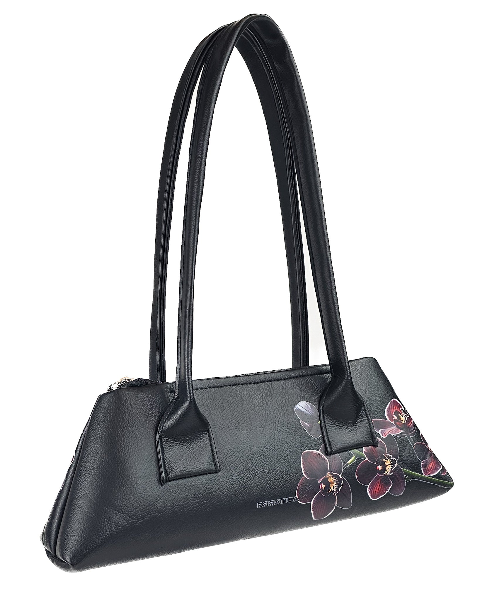 Sally S Cuerina Negra Flores