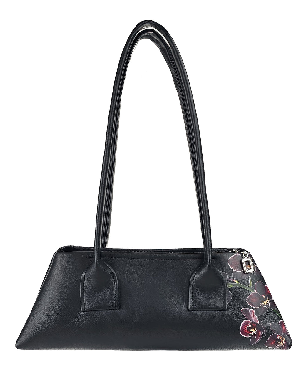 Sally S Cuerina Negra Flores