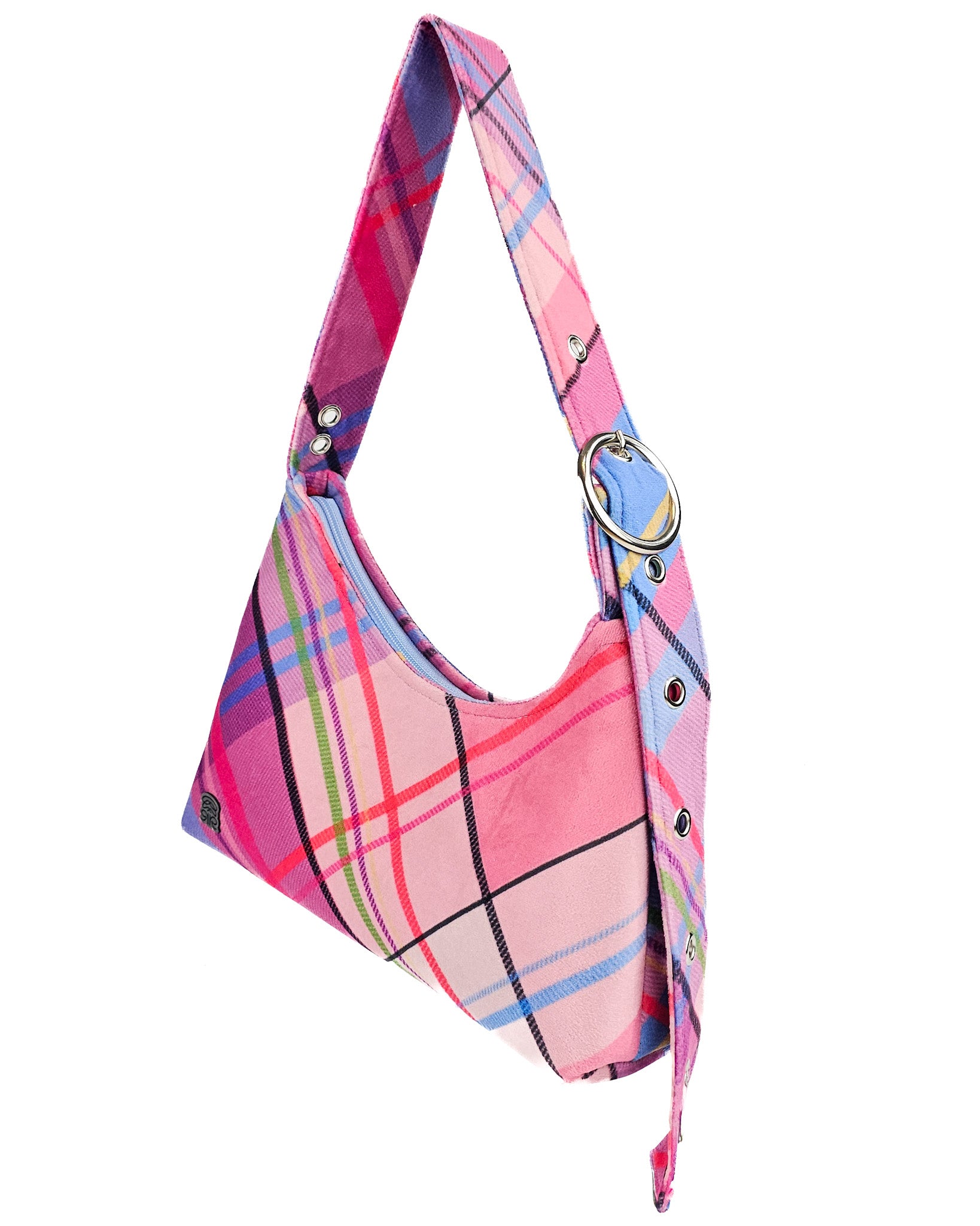 Nala Felpa Tartán Morado