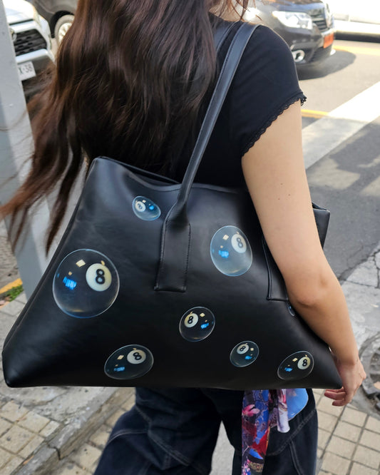 Sally XL Cuerina Negra Bola 8