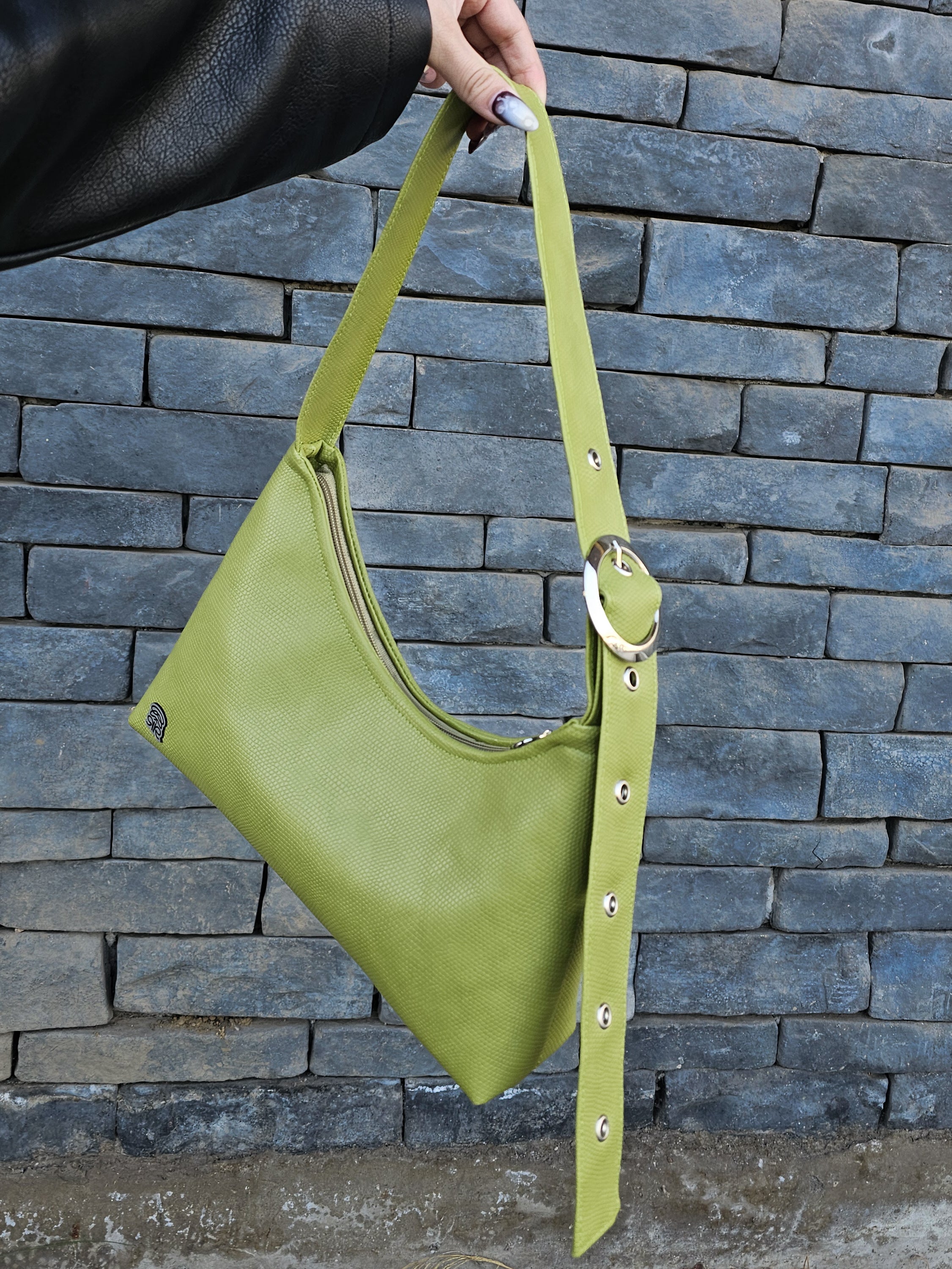 Nala Cuerina Verde Pistacho