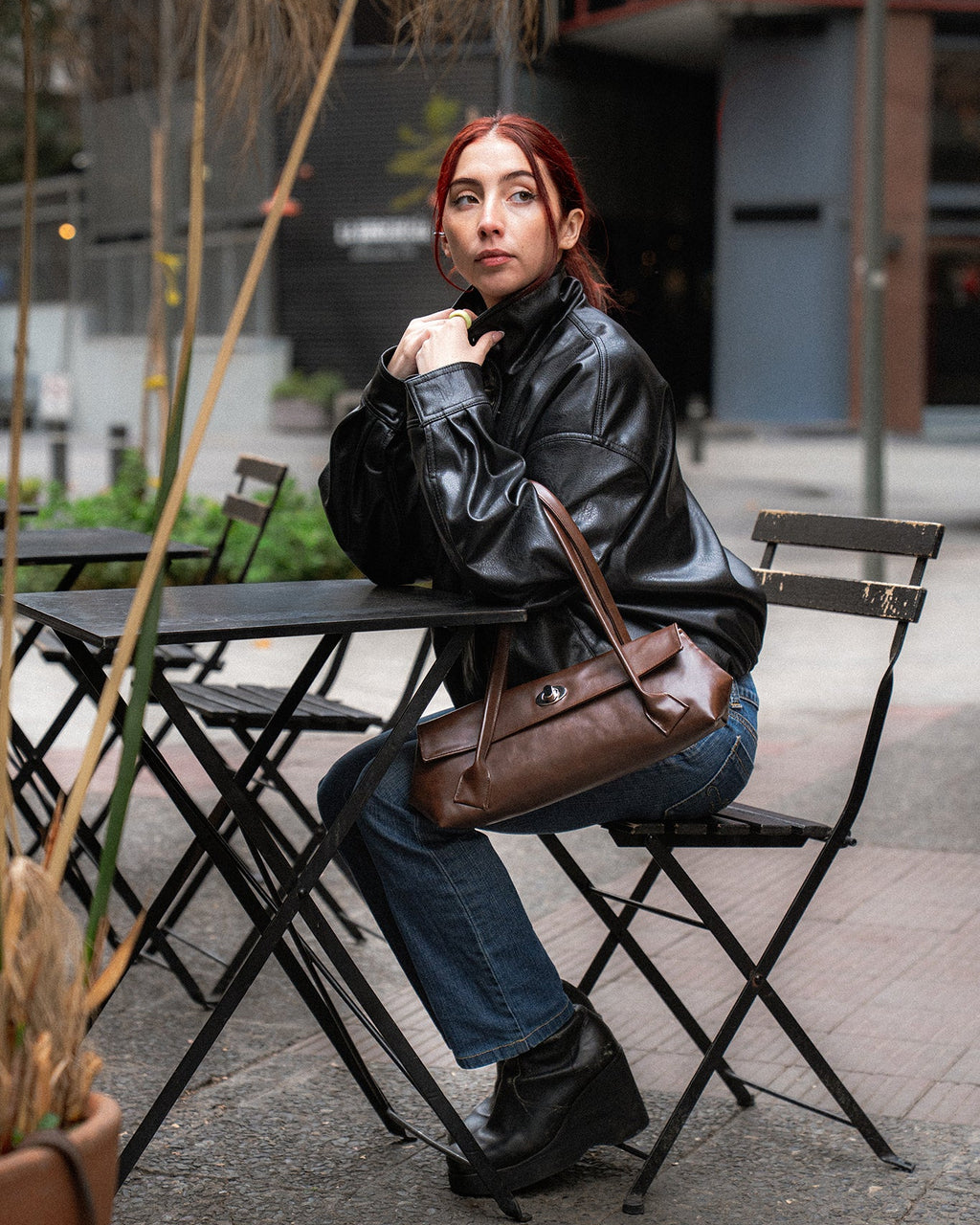 Nina Mediana Cuerina Café Chocolate