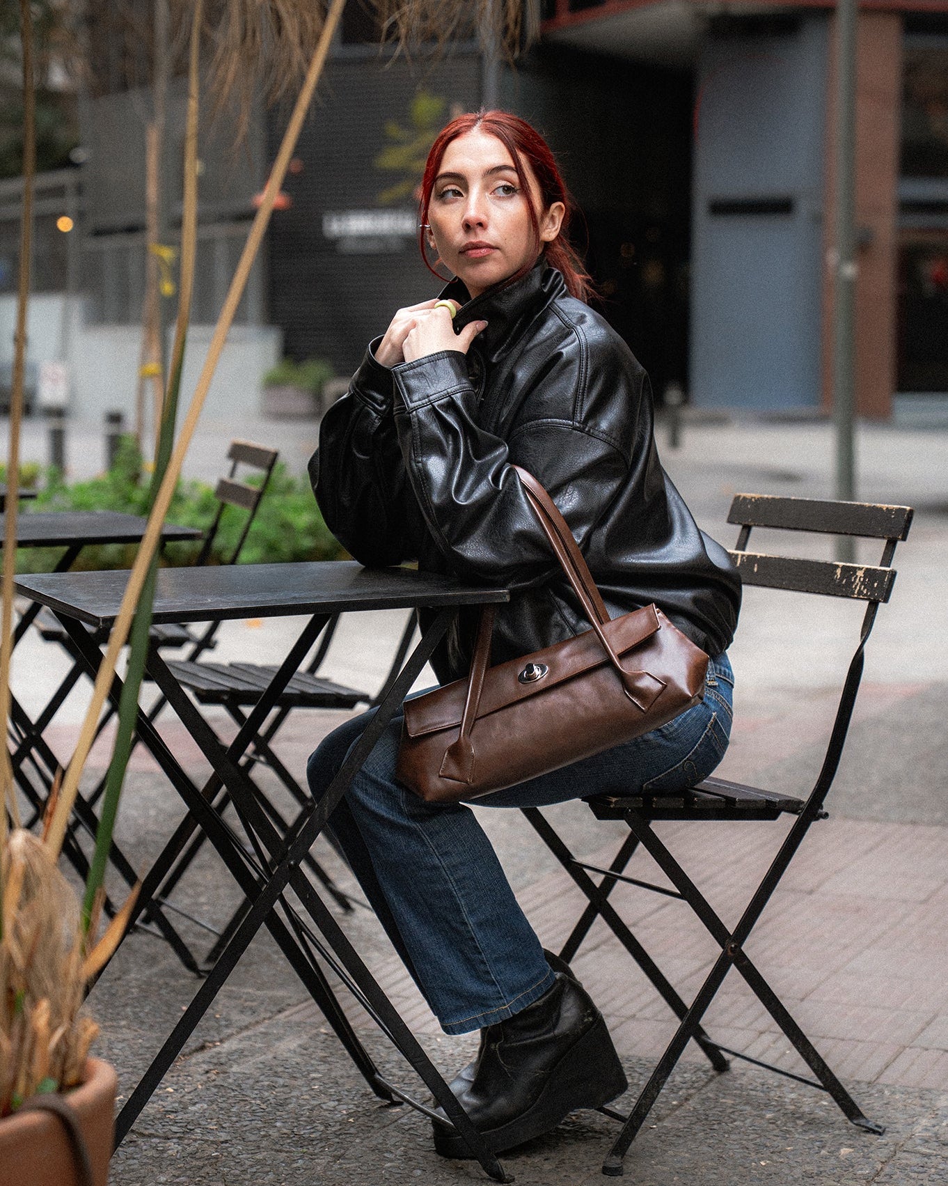 Nina Mediana Cuerina Café Chocolate