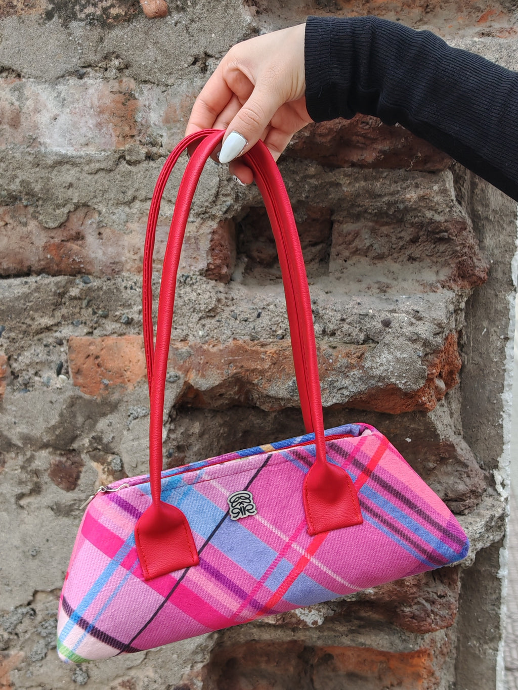 Sally S Felpa Tartán Morado