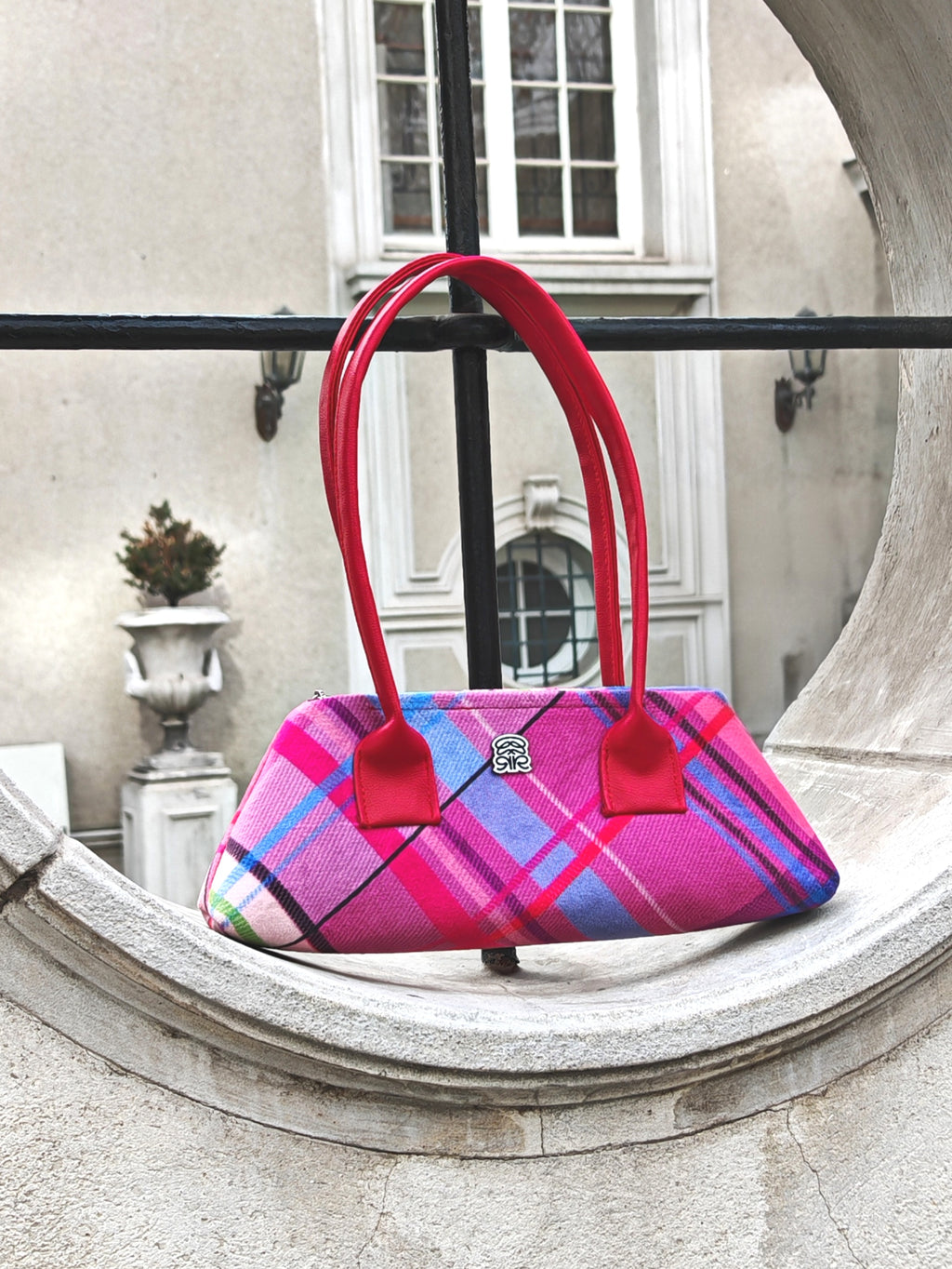 Sally S Felpa Tartán Morado