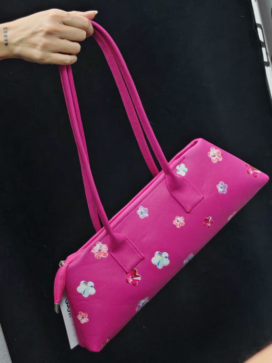 Sally M Cuerina Fucsia Flores