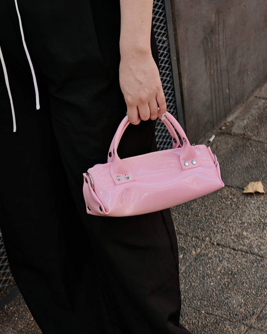 Runa Mini Charol Rosa pastel