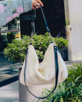 Bolso Peluche Crema