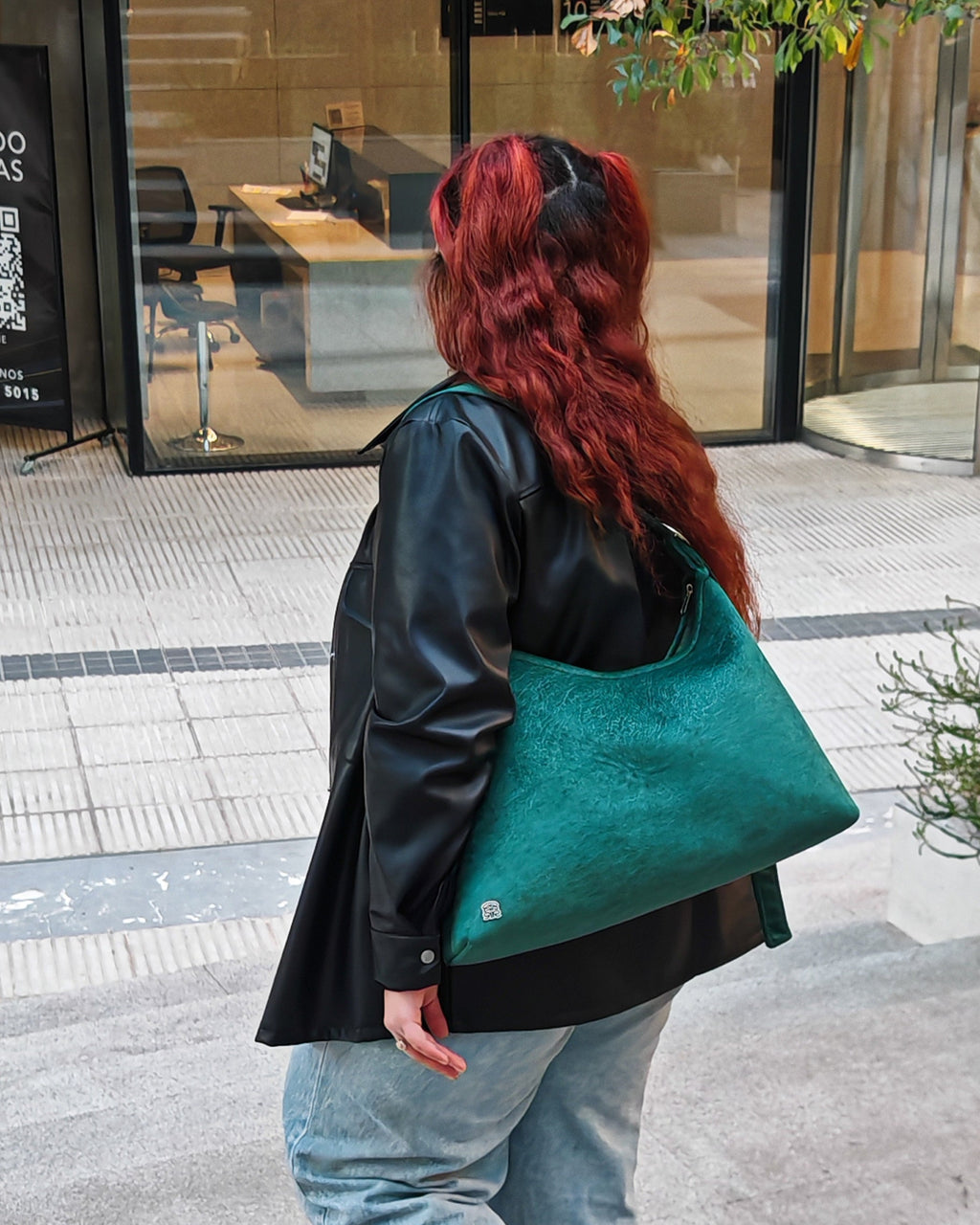 Kali Felpa Verde Textura