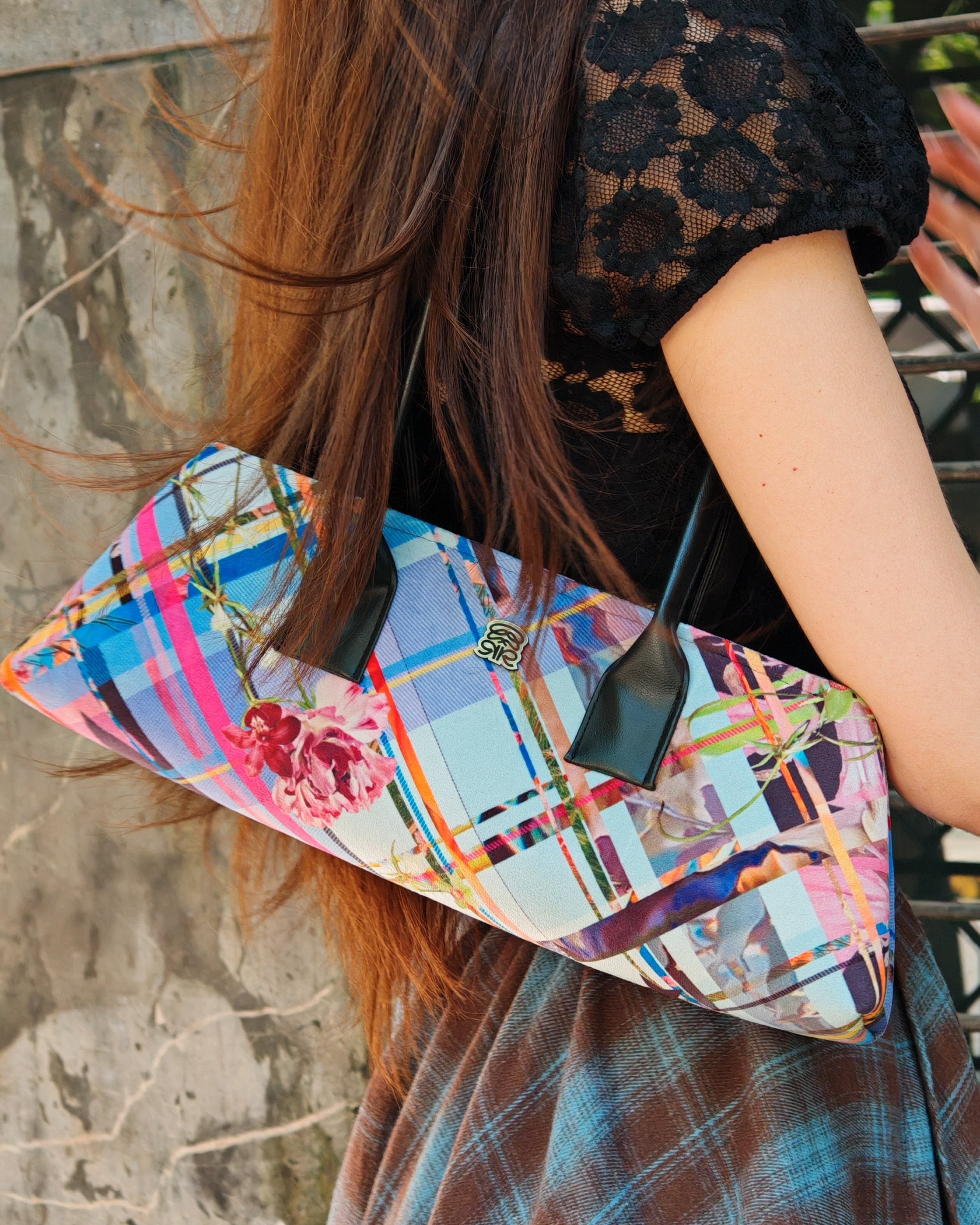 Sally M Felpa Tartán Mix