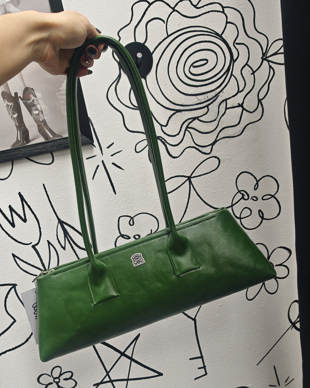 Sally M Cuerina Verde Musgo