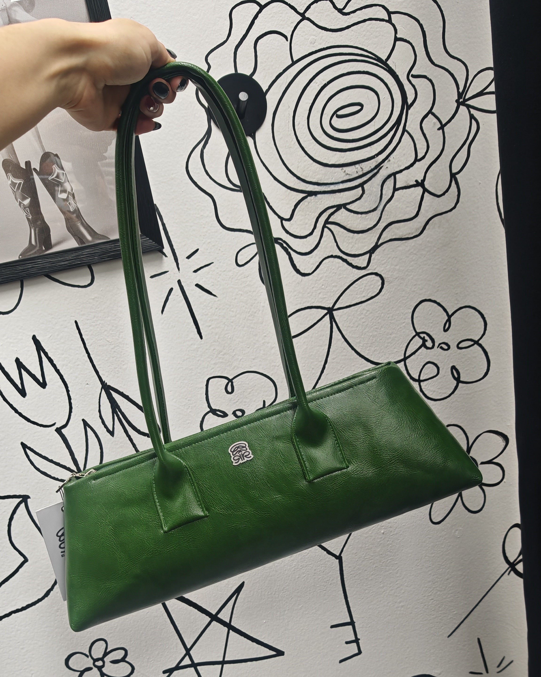 Sally M Cuerina Verde Musgo
