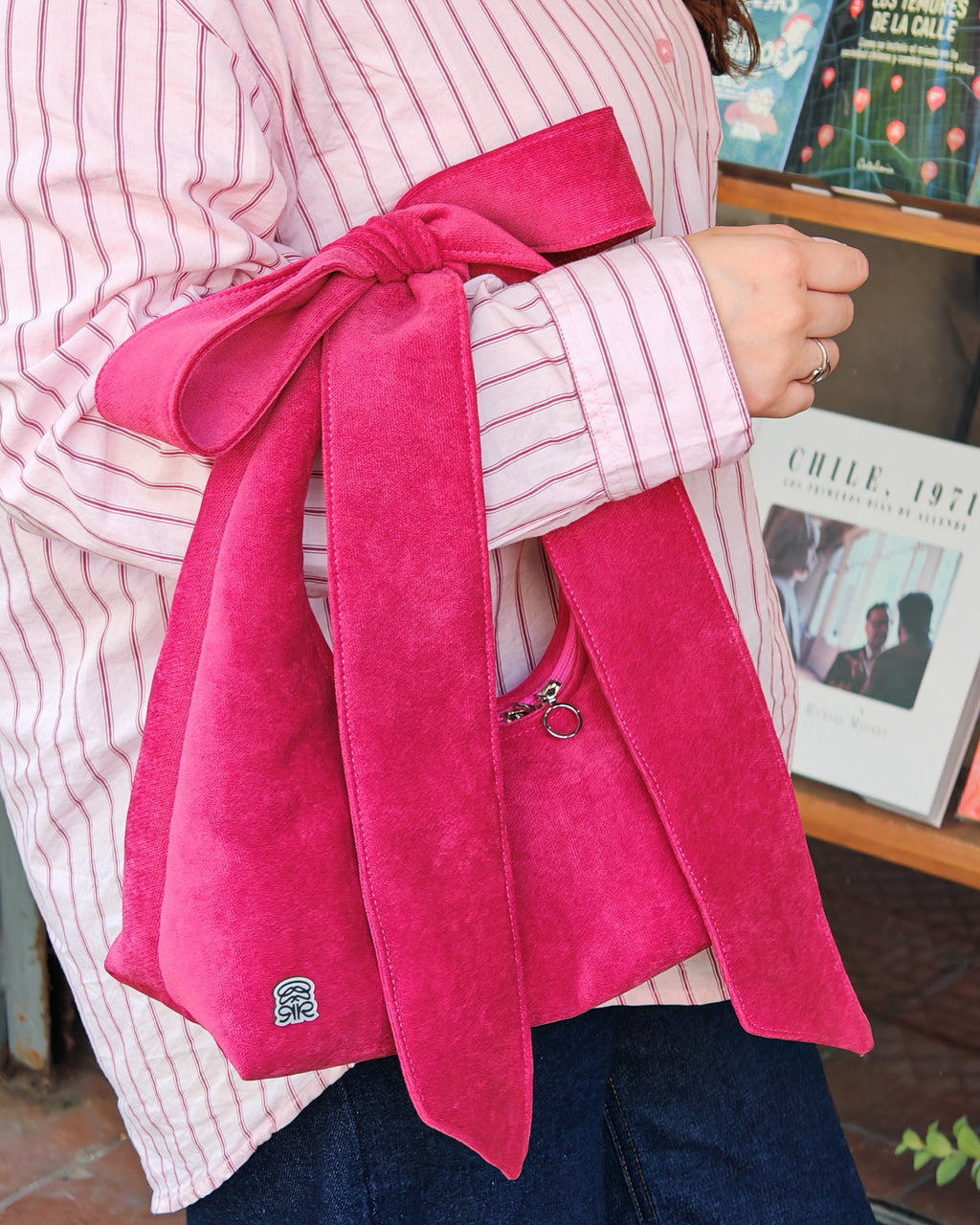 Nami Moñito Felpa Fucsia